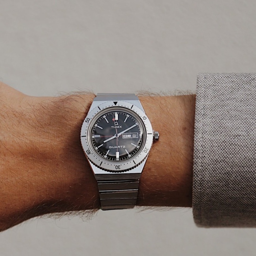 TIMEX Q + TODD SNYDER watch